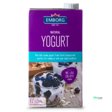 Emborg Natural Yogurt 1L 