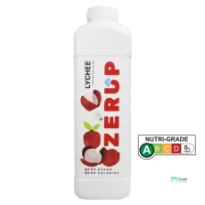 Zerup Zero Sugar Syrup 1L - Lychee