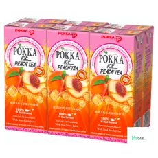 Pokka Peach Tea Tetra Pack 25 x...