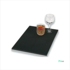 SERVICE MAT RUBBER, BAR MAT BLACK